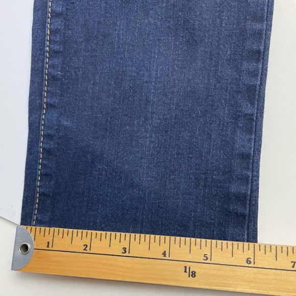 Baby Phat Jeans Dark Wash Low Rise Cat Logo Embroidery Skinny Y2K - Picture 15 of 15